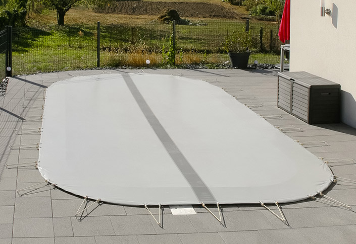 opaque winter cover for pools ggil pro in charleroi