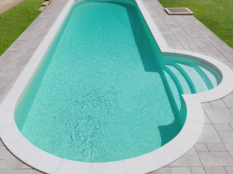 piscine forme de couloir de nage waterair GGILPRO olivia cn