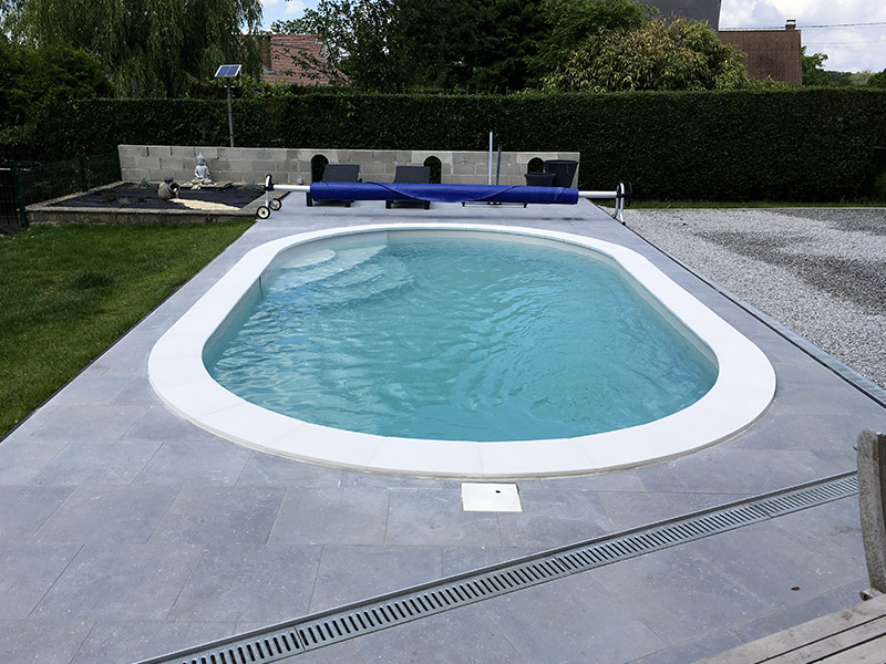 piscines ovales elsa waterair GGILPRO le Limbourg, le Luxembourg