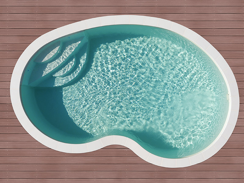 piscines Adele avec escalier Enjoy waterair GGILPRO belgique