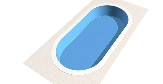 profil de fond de piscine plat GGILPRO