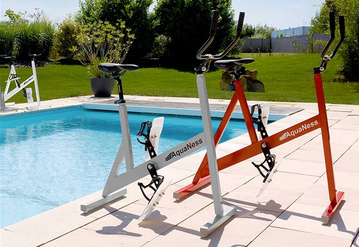 aquabike, fiets sport zwembad waterair Herentals, Boom